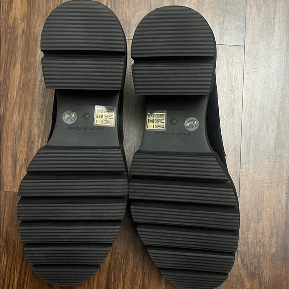 Like new STUART WEITZMAN soho leighton platform mary jane in black 10.5 - Picture 7 of 16